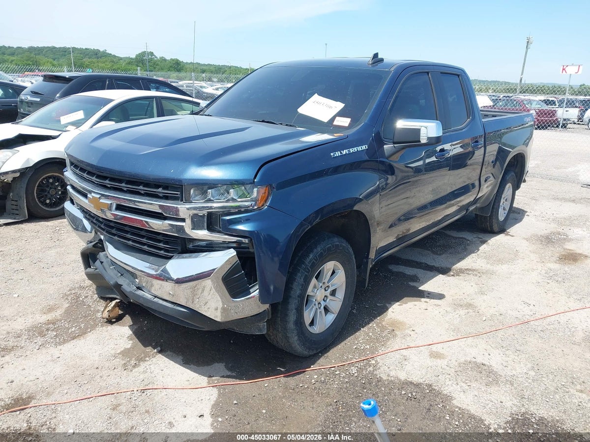 2020 CHEVROLET SILVERADO 1500 4WD STANDARD BED LT — снимка 2
