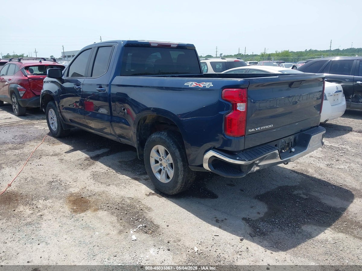 2020 CHEVROLET SILVERADO 1500 4WD STANDARD BED LT — снимка 3