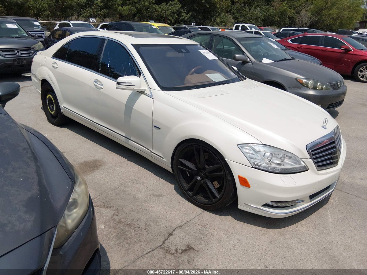 2012 MERCEDES-BENZ S 550 4MATIC