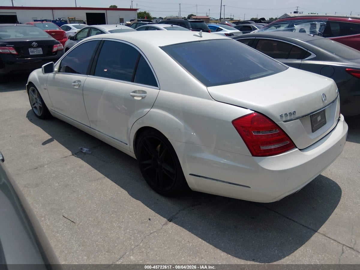 2012 MERCEDES-BENZ S 550 4MATIC — снимка 3