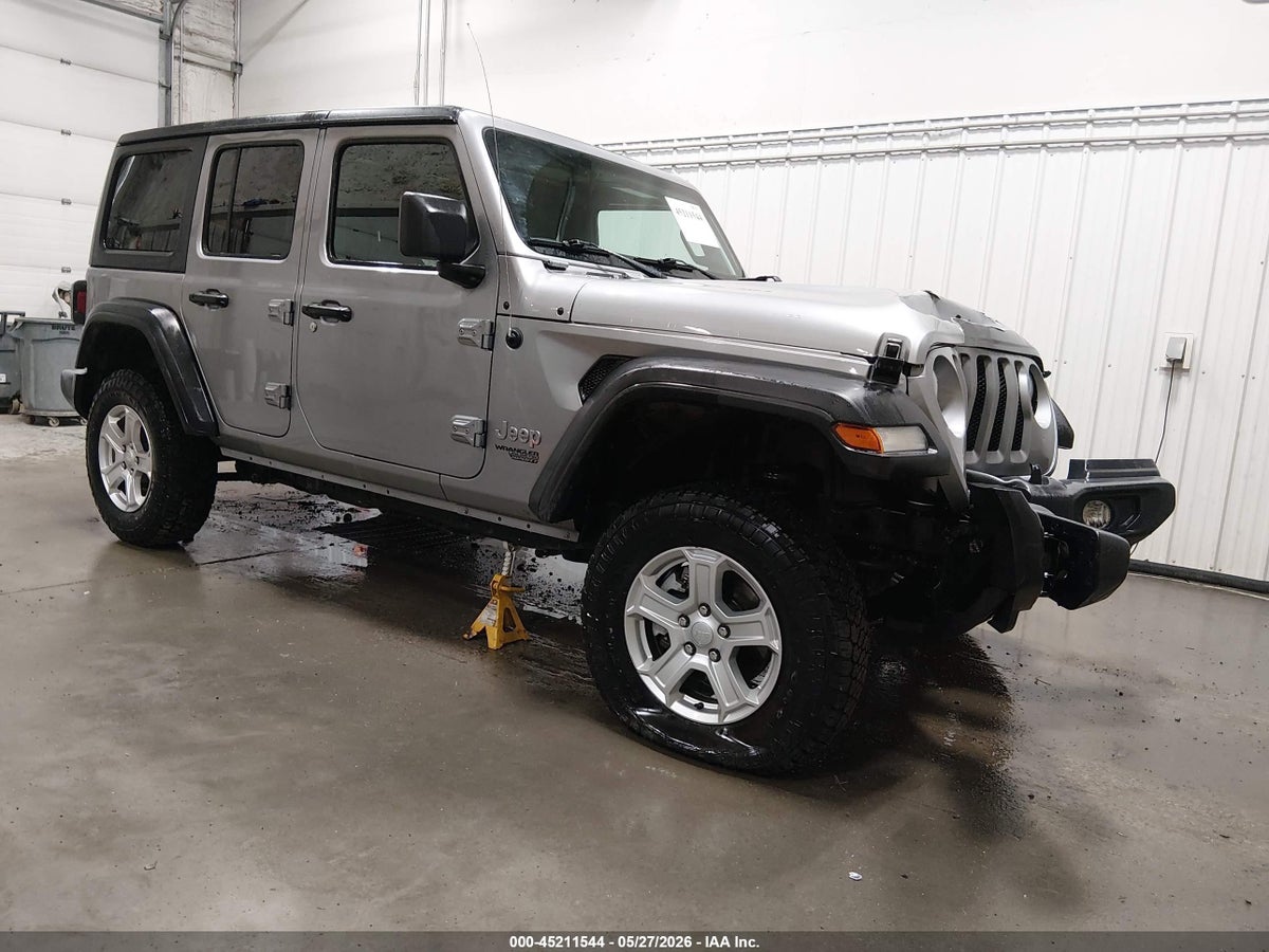 2019 JEEP WRANGLER UNLIMITED SPORT S 4X4