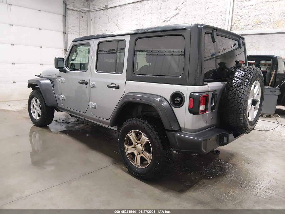 2019 JEEP WRANGLER UNLIMITED SPORT S 4X4 — снимка 3