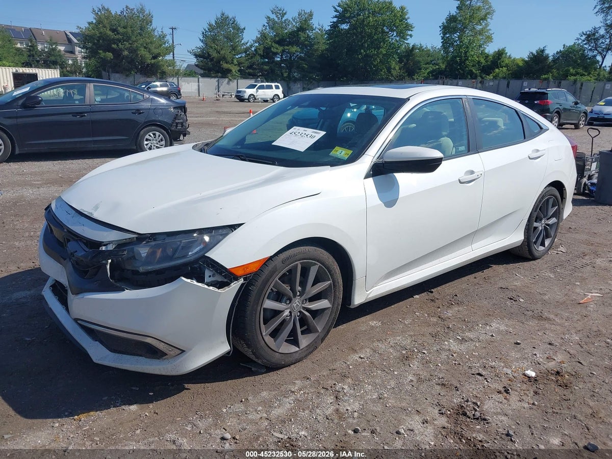 2021 HONDA CIVIC EX — снимка 2