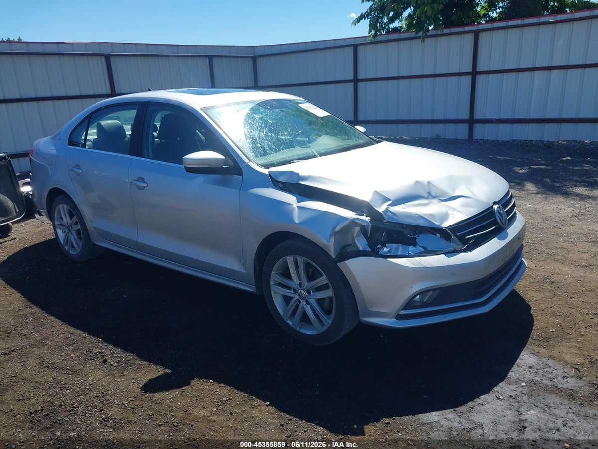 2015 VOLKSWAGEN JETTA 2.0L TDI SEL