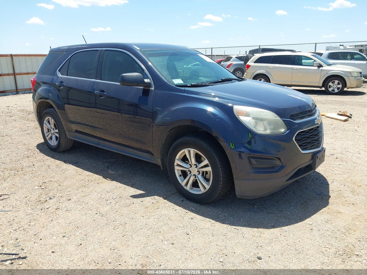 2017 CHEVROLET EQUINOX LS