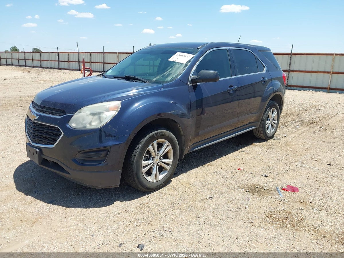2017 CHEVROLET EQUINOX LS — снимка 2