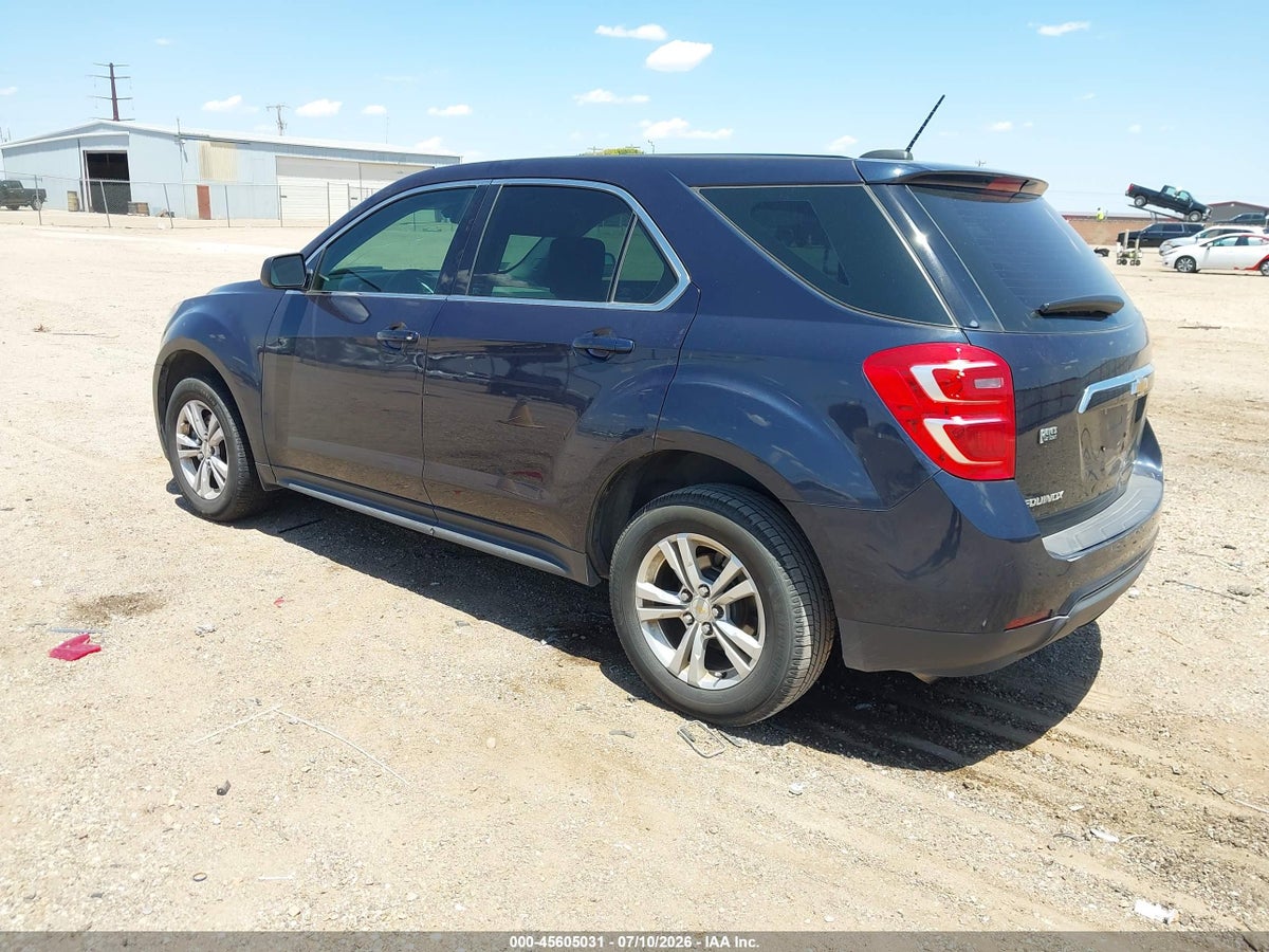 2017 CHEVROLET EQUINOX LS — снимка 3