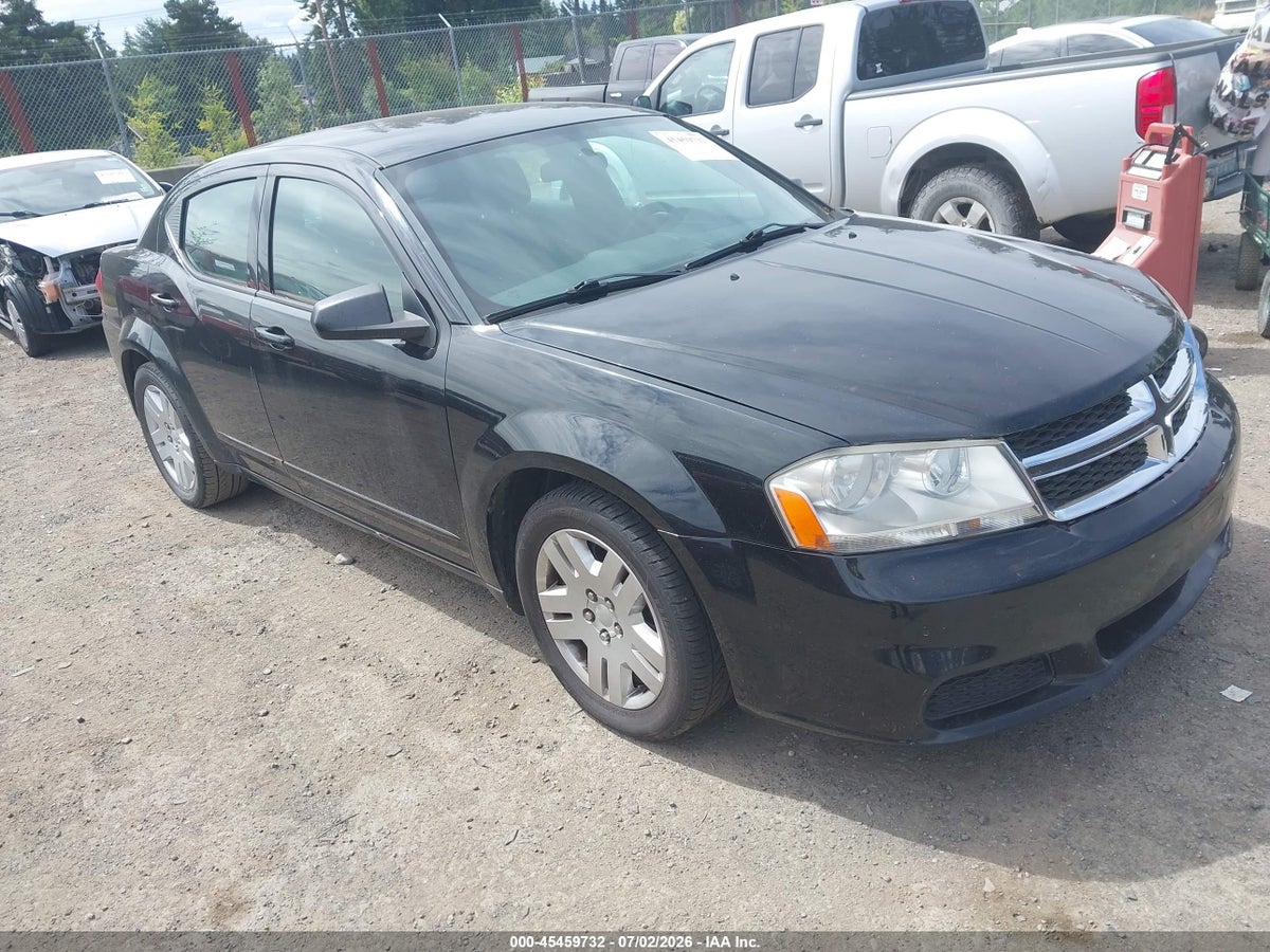2012 DODGE AVENGER SE