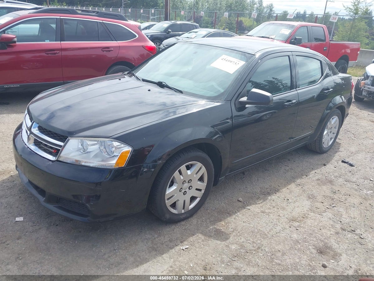 2012 DODGE AVENGER SE — снимка 2