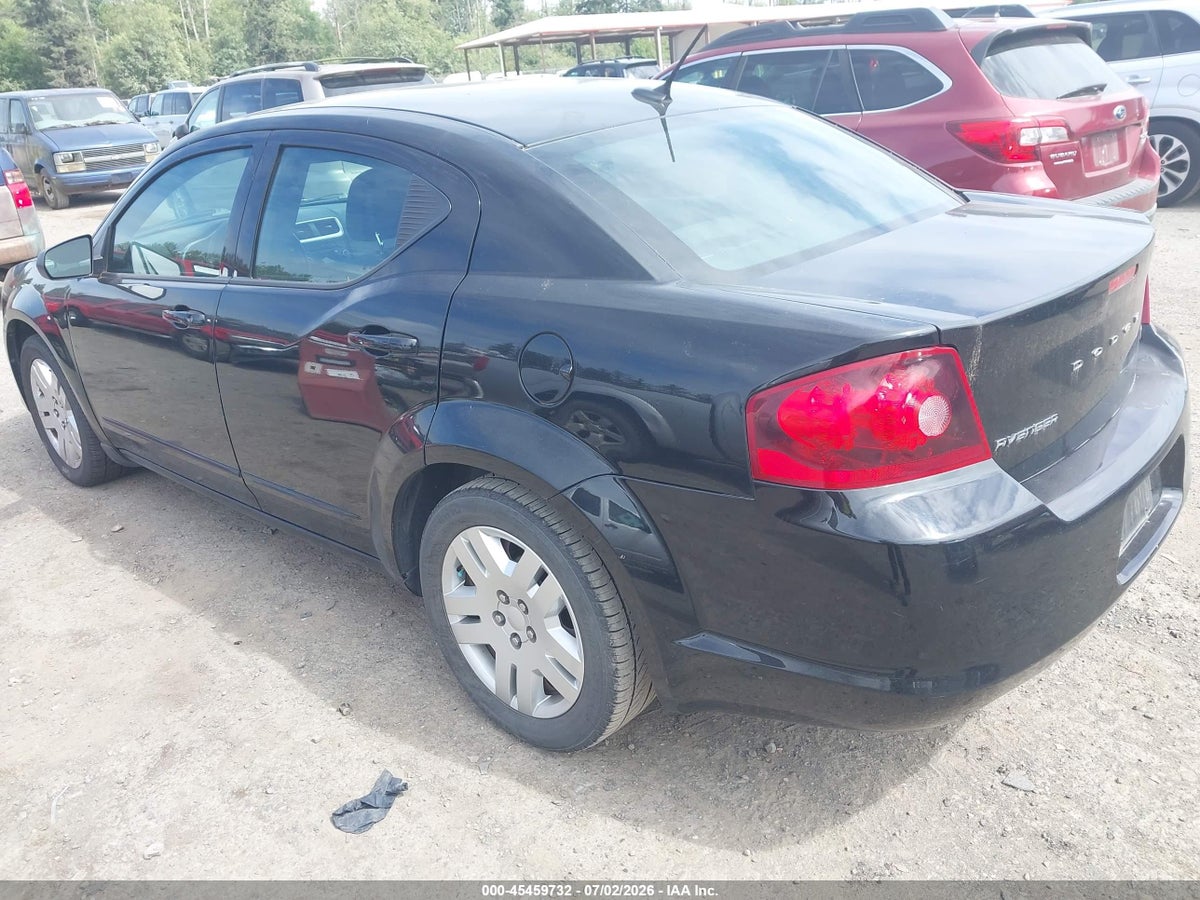 2012 DODGE AVENGER SE — снимка 3
