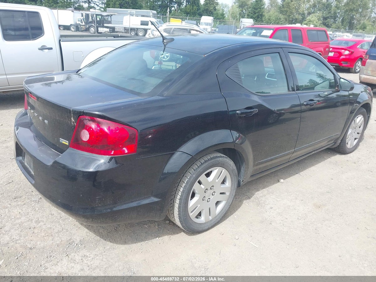 2012 DODGE AVENGER SE — снимка 4