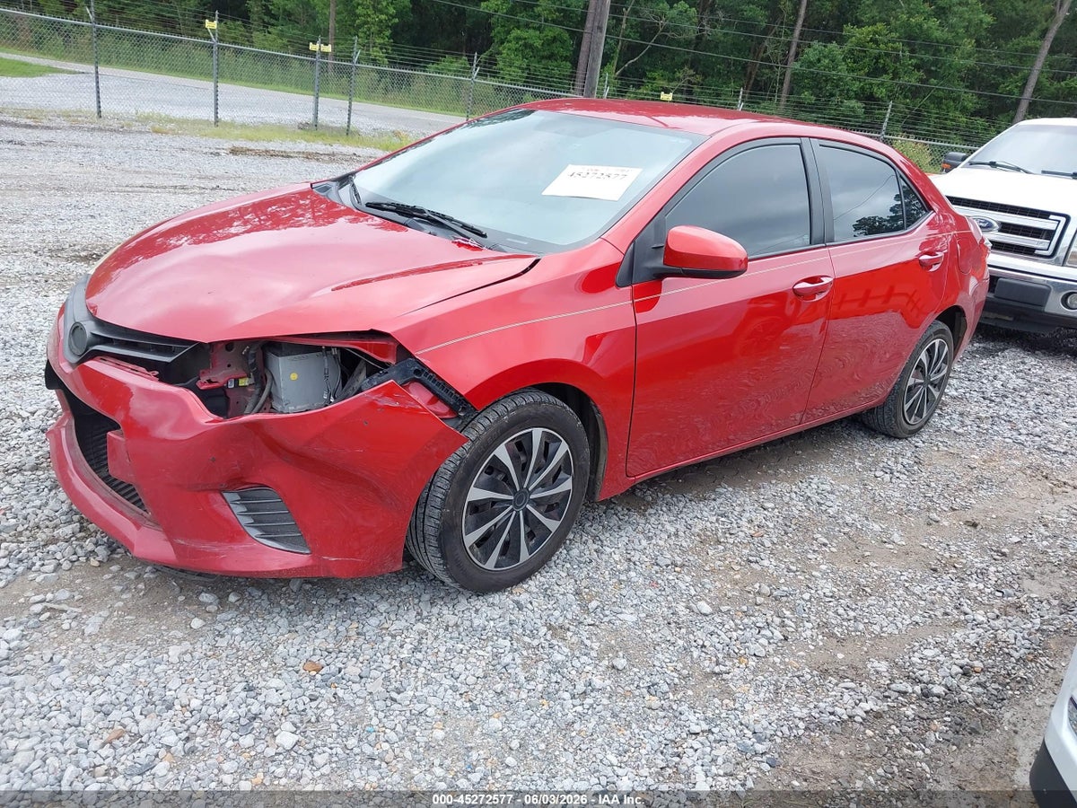 2016 TOYOTA COROLLA LE — снимка 2