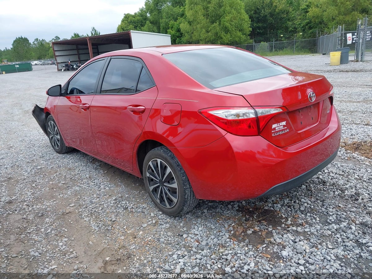 2016 TOYOTA COROLLA LE — снимка 3