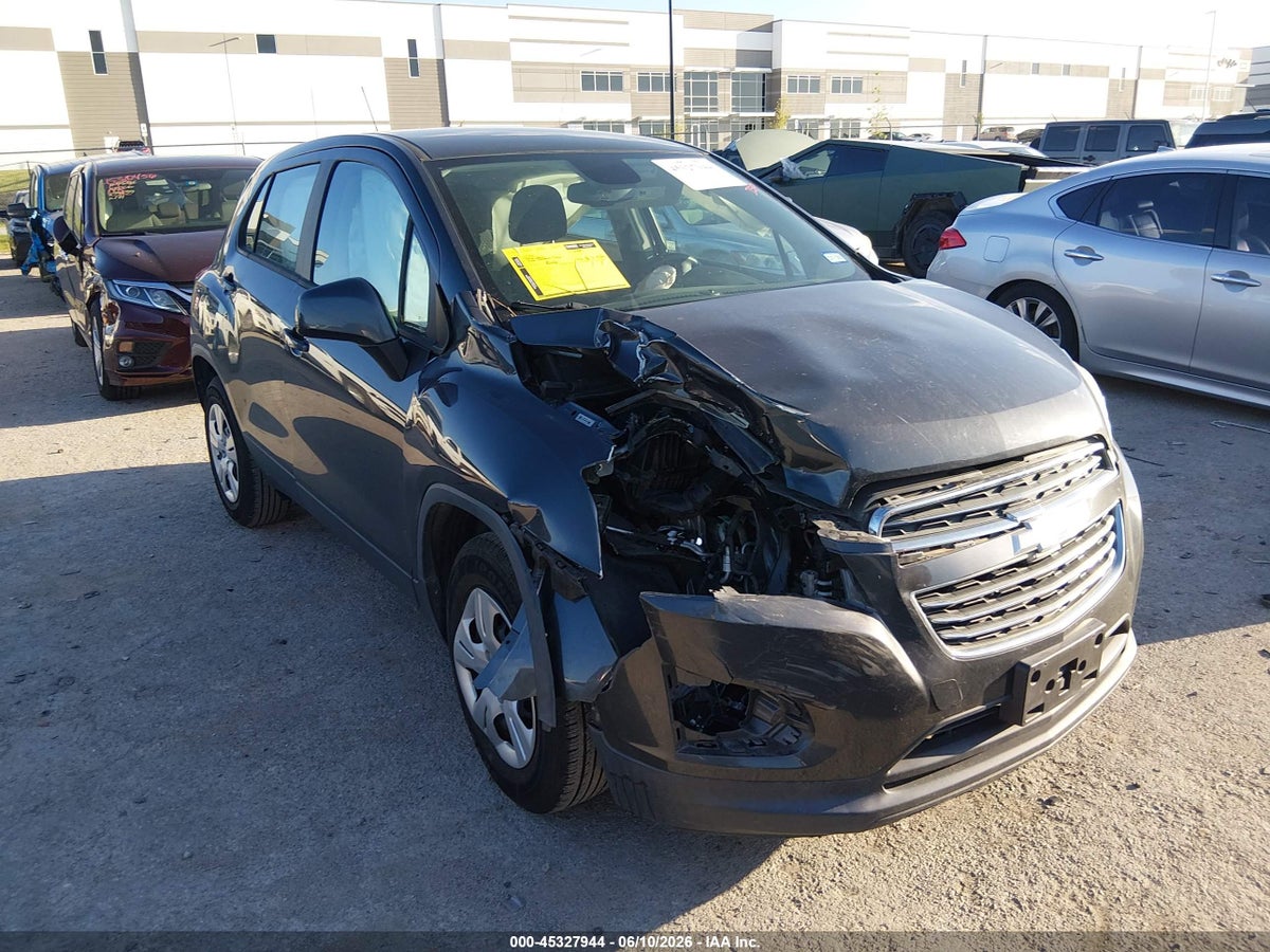 2016 CHEVROLET TRAX LS