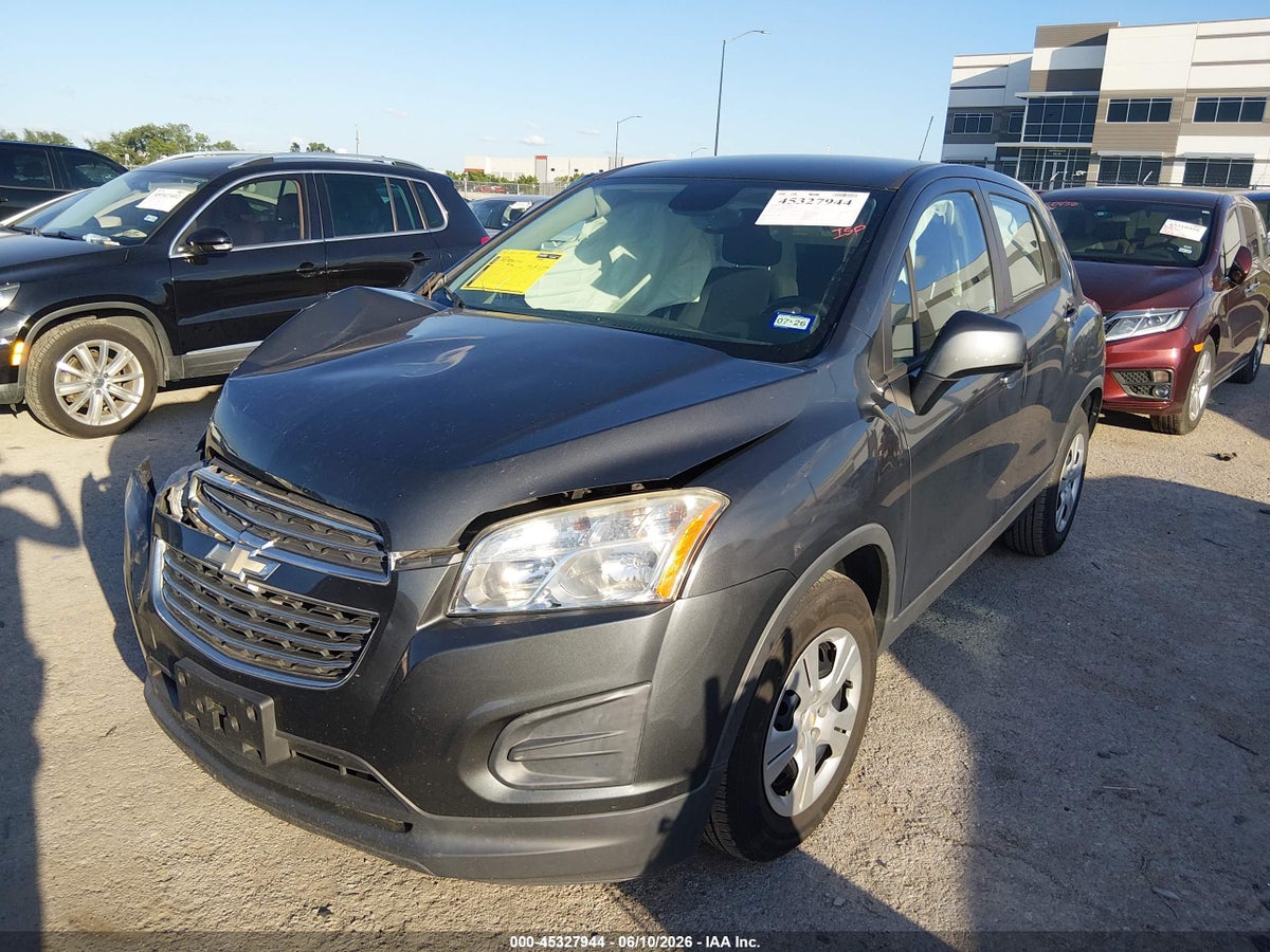 2016 CHEVROLET TRAX LS — снимка 2