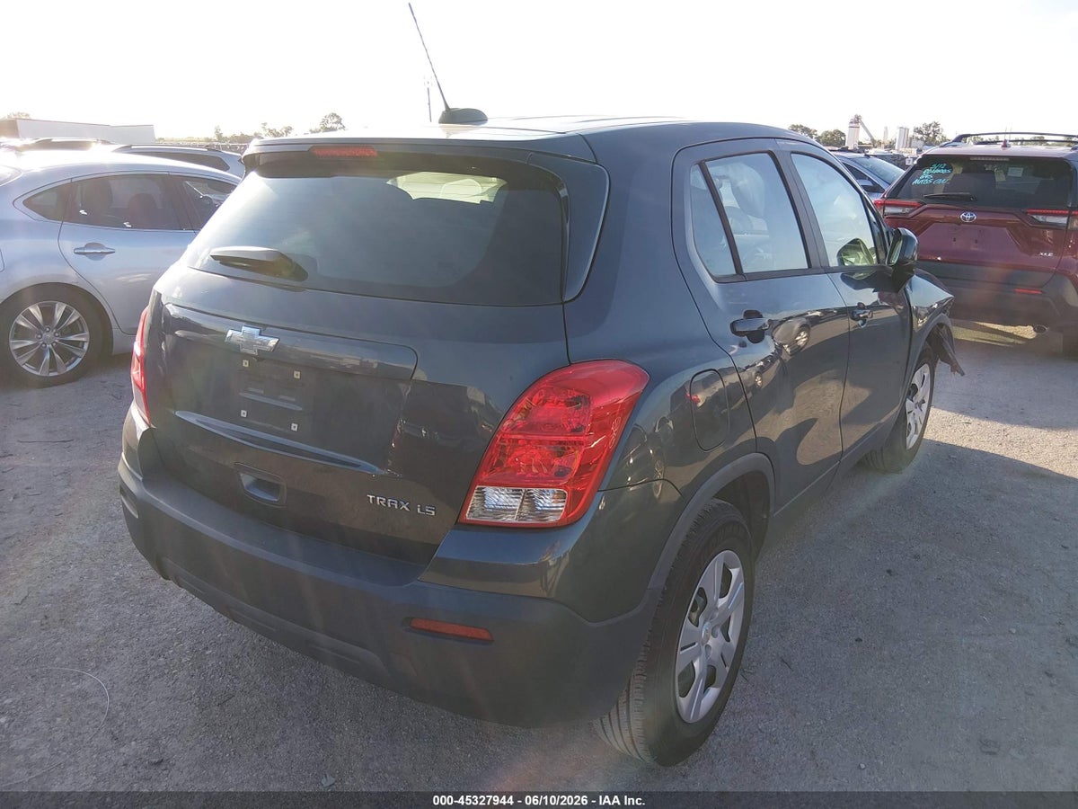 2016 CHEVROLET TRAX LS — снимка 4