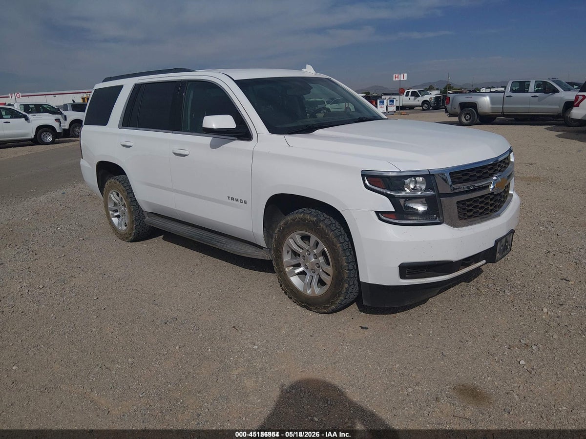 2017 CHEVROLET TAHOE LS