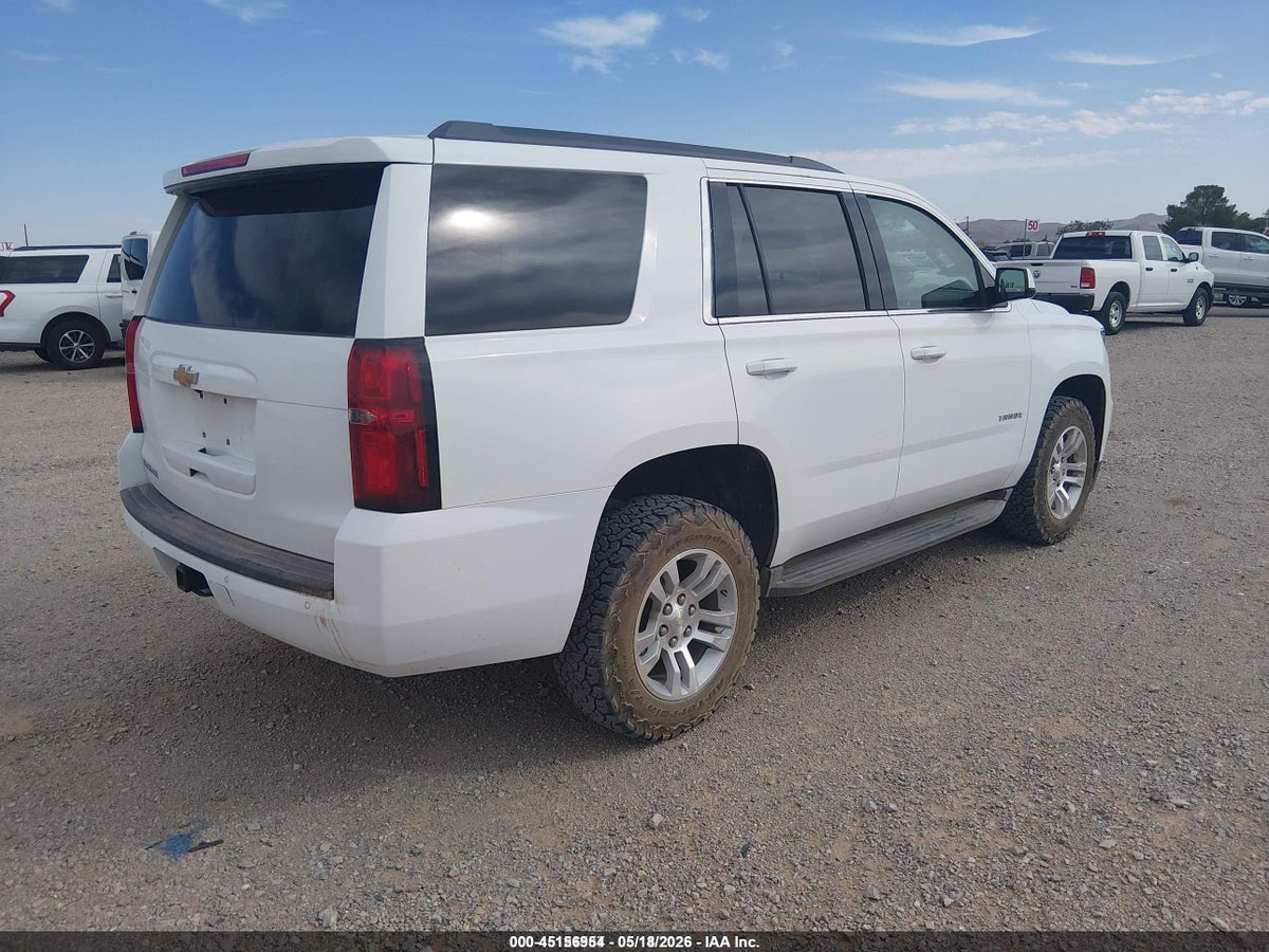 2017 CHEVROLET TAHOE LS — снимка 4