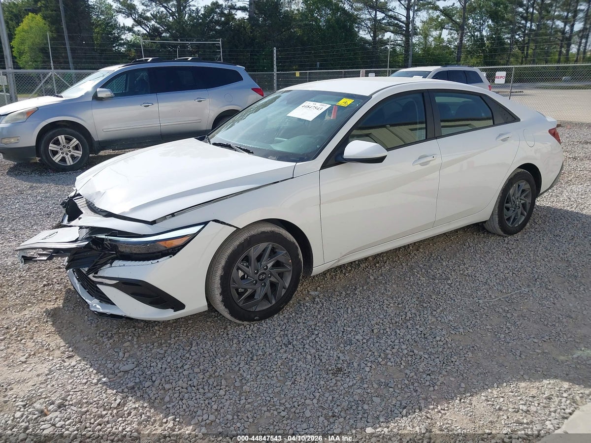 2026 HYUNDAI ELANTRA HYBRID BLUE — снимка 2