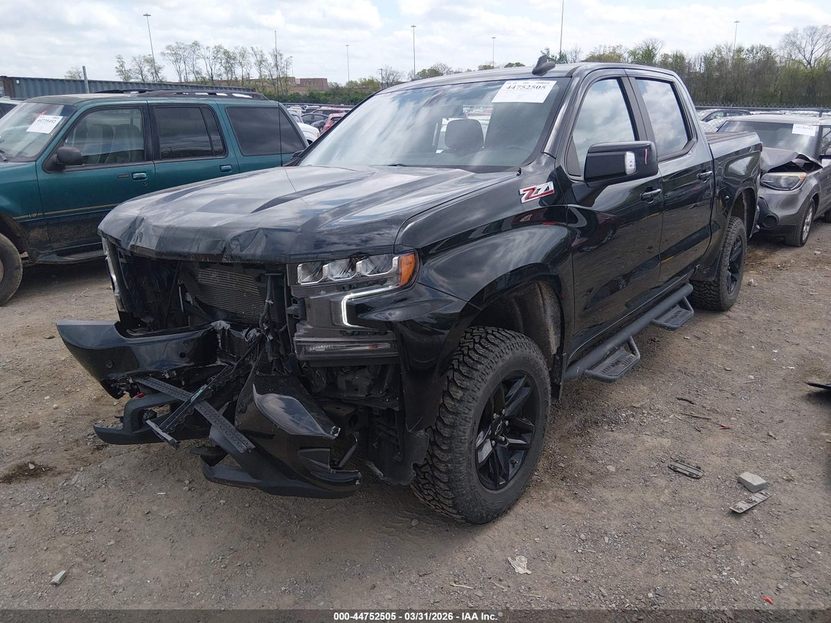 2021 CHEVROLET SILVERADO 1500 4WD SHORT BED LT TRAIL BOSS — снимка 2