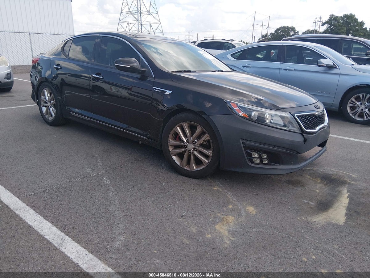 2014 KIA OPTIMA SXL TURBO