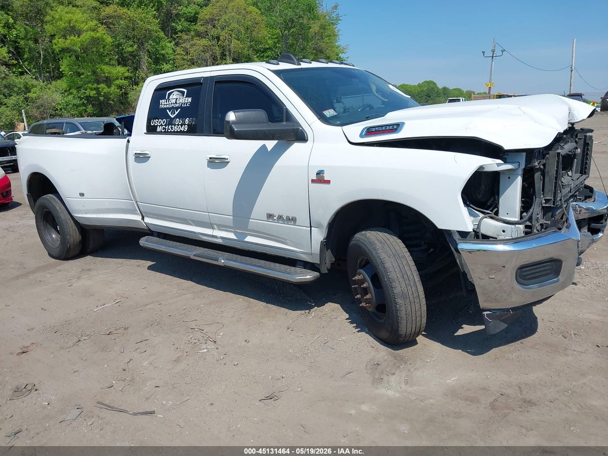 2019 RAM 3500 BIG HORN 4X4 8' BOX
