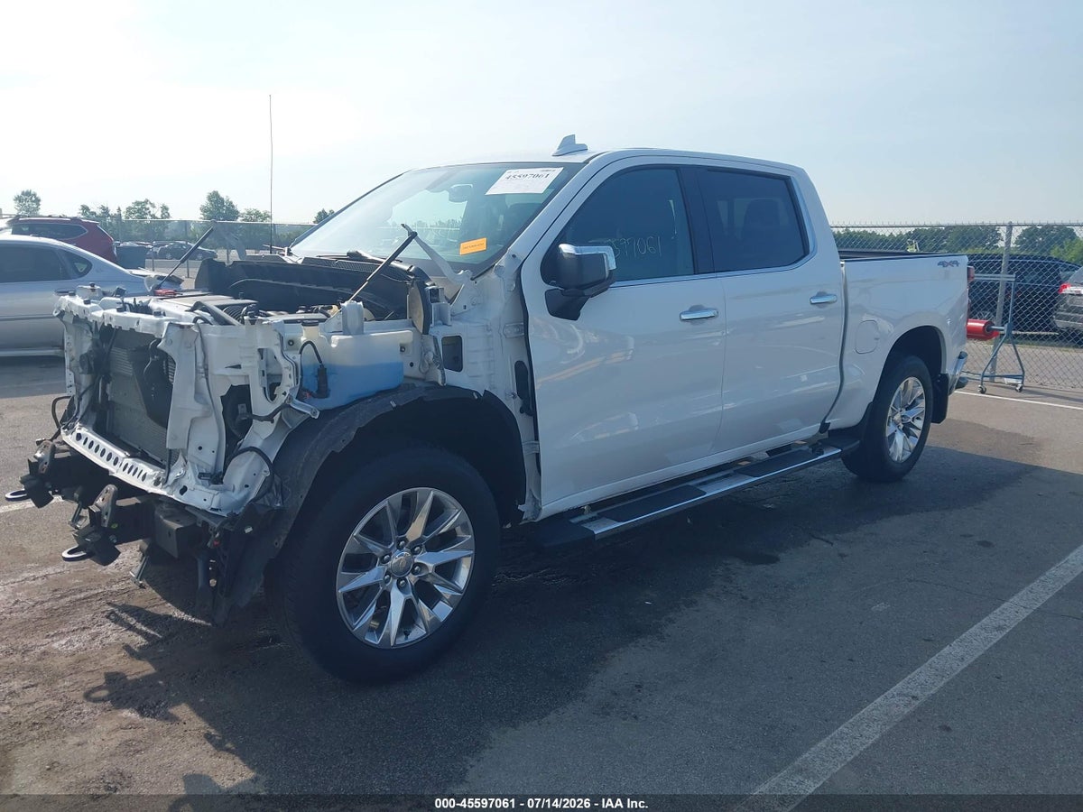 2021 CHEVROLET SILVERADO 1500 4WD SHORT BED LTZ — снимка 2