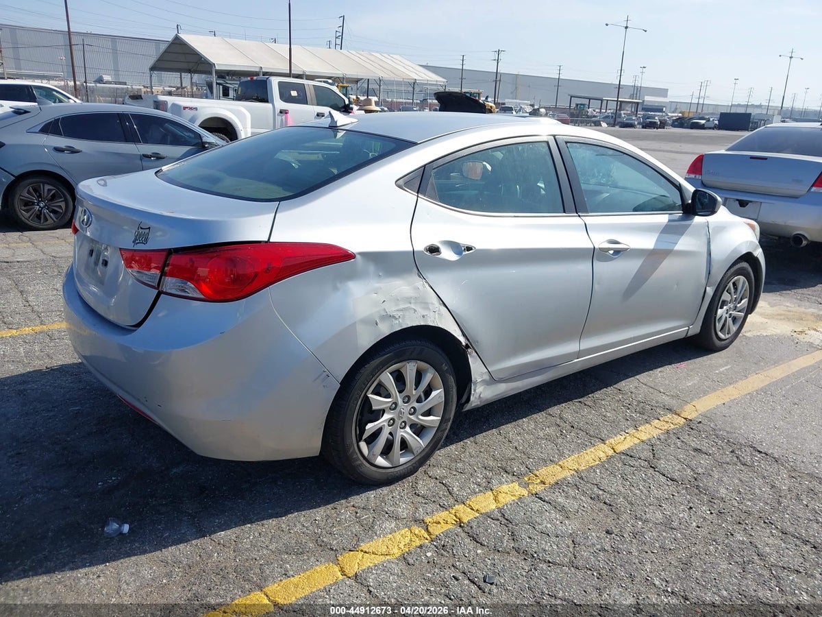 2012 HYUNDAI ELANTRA GLS — снимка 4
