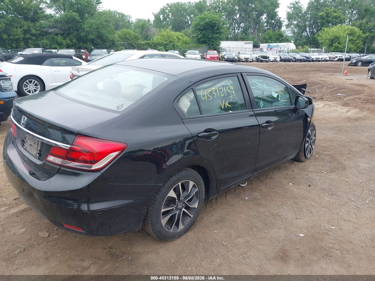 2013 HONDA CIVIC EX — снимка 4