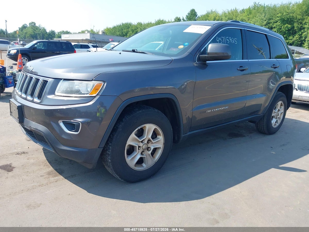 2014 JEEP GRAND CHEROKEE LAREDO — снимка 2
