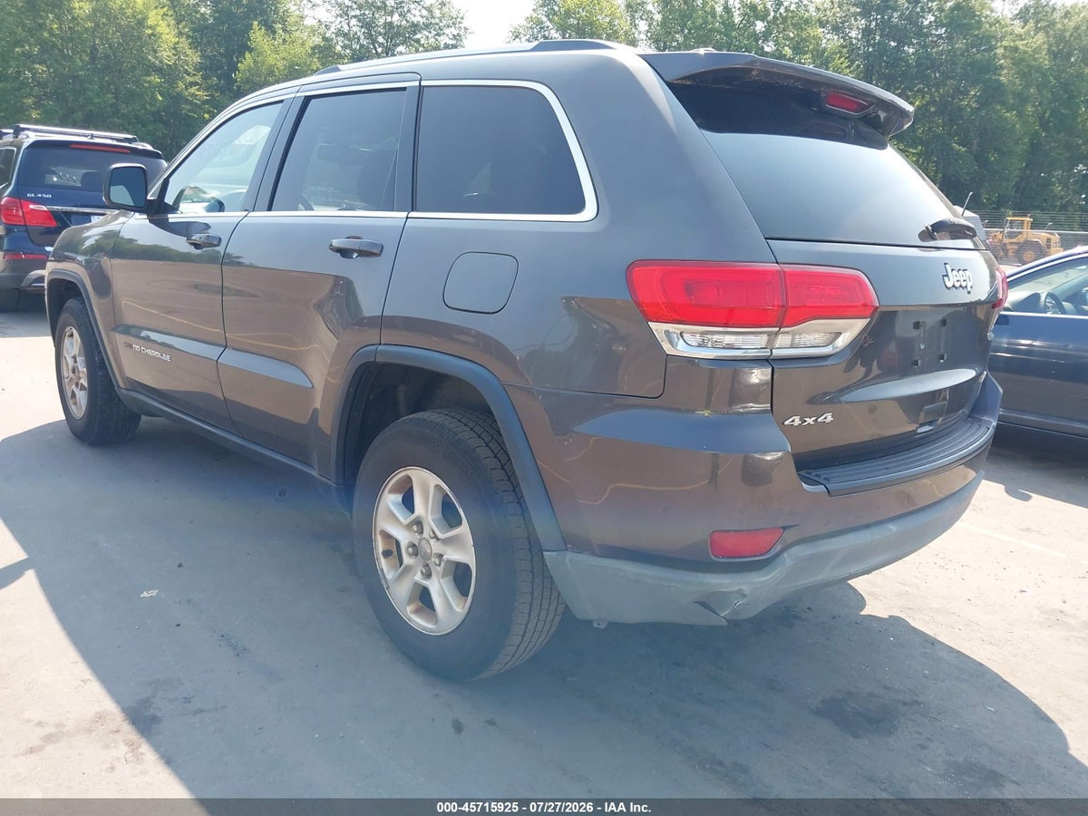 2014 JEEP GRAND CHEROKEE LAREDO — снимка 3