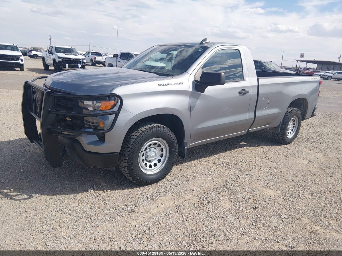 2023 CHEVROLET SILVERADO 1500 4WD LONG BED WT — снимка 2