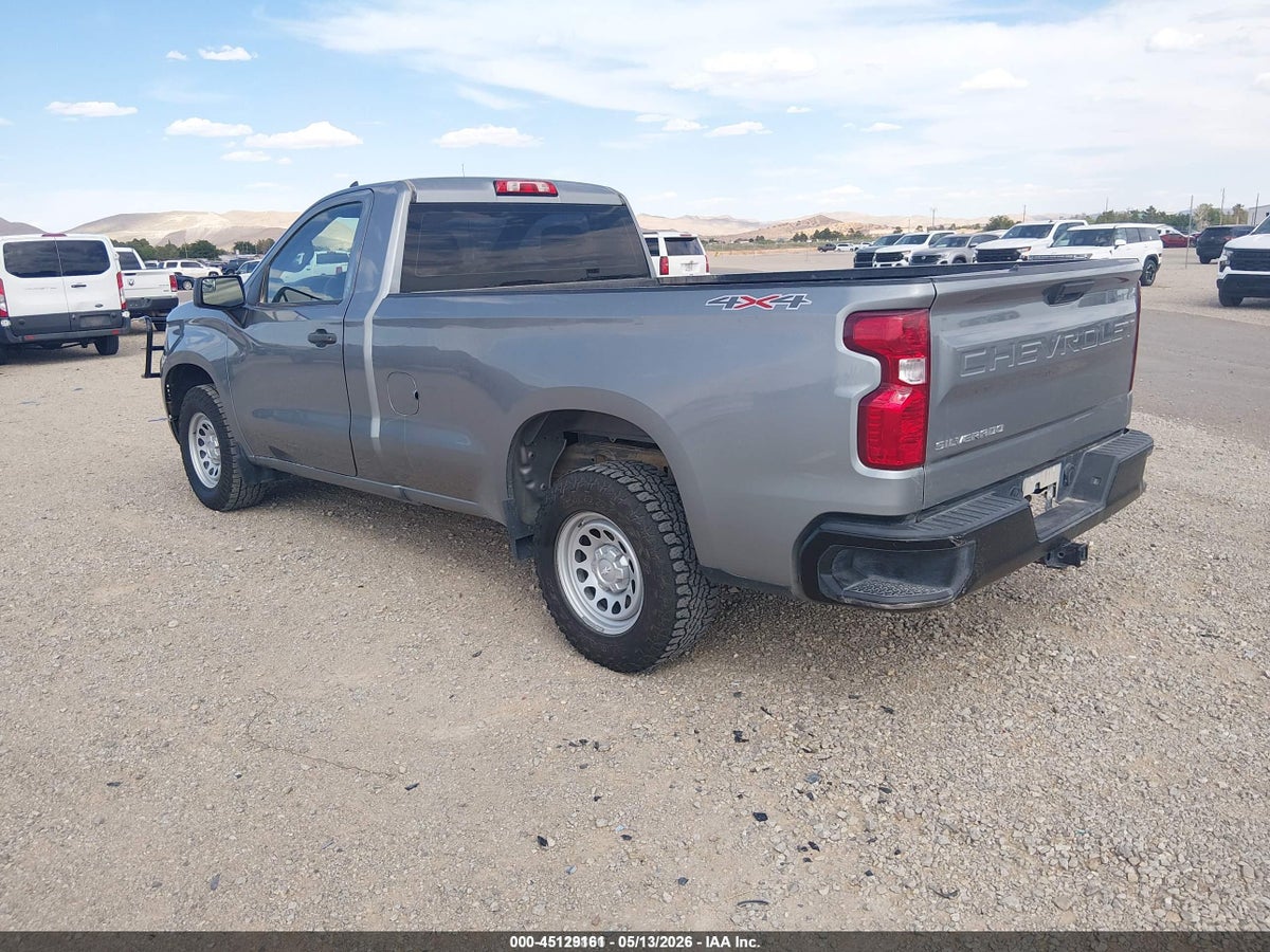 2023 CHEVROLET SILVERADO 1500 4WD LONG BED WT — снимка 3