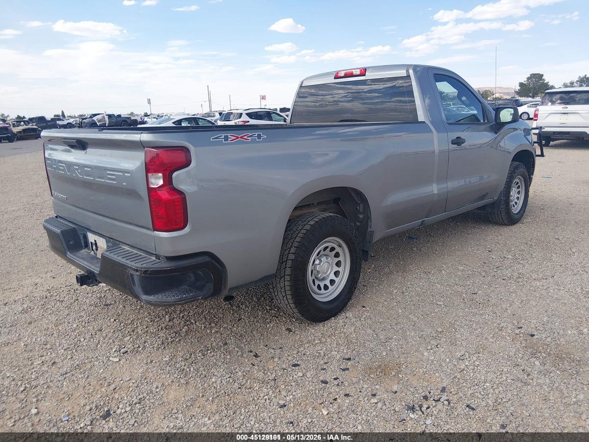 2023 CHEVROLET SILVERADO 1500 4WD LONG BED WT — снимка 4