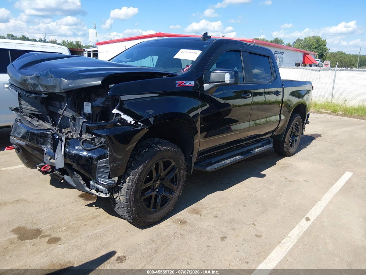 2022 CHEVROLET SILVERADO 1500 LTD 4WD SHORT BED LT TRAIL BOSS — снимка 2