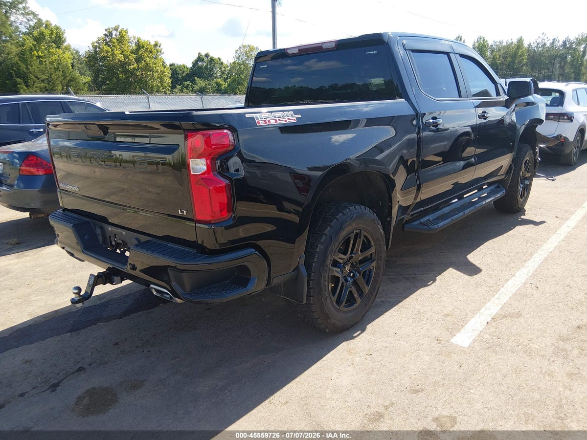 2022 CHEVROLET SILVERADO 1500 LTD 4WD SHORT BED LT TRAIL BOSS — снимка 4
