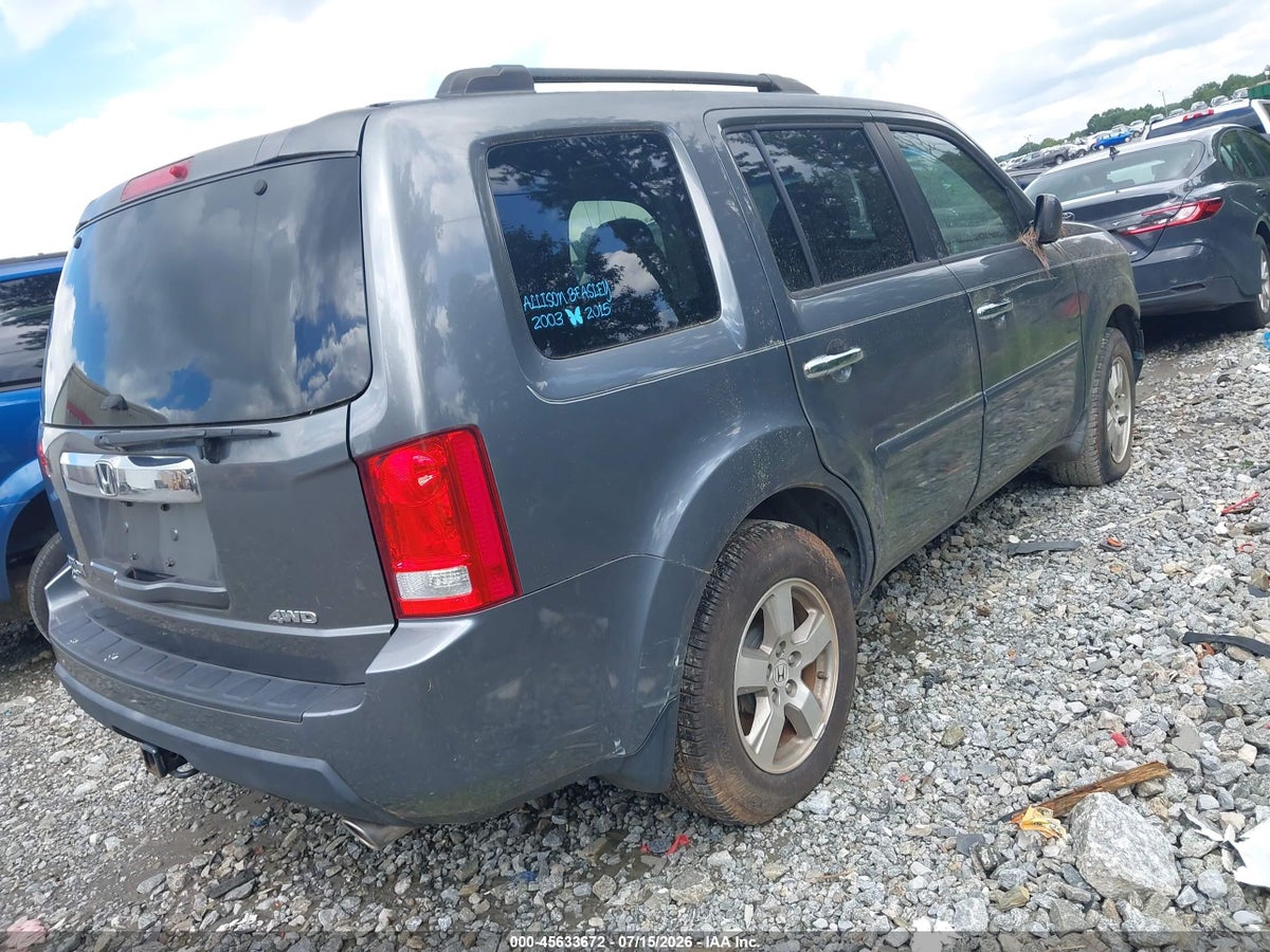 2011 HONDA PILOT EX-L — снимка 4