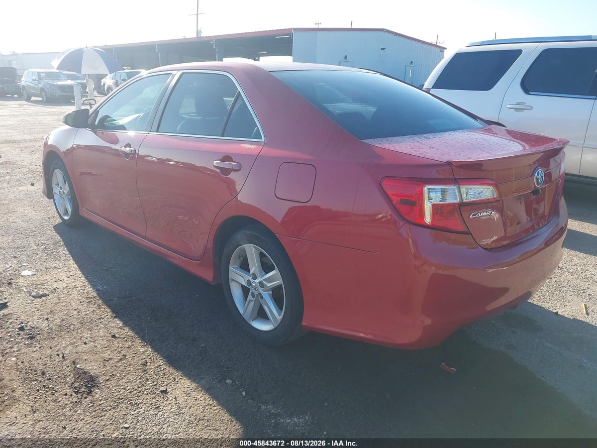2012 TOYOTA CAMRY SE — снимка 3
