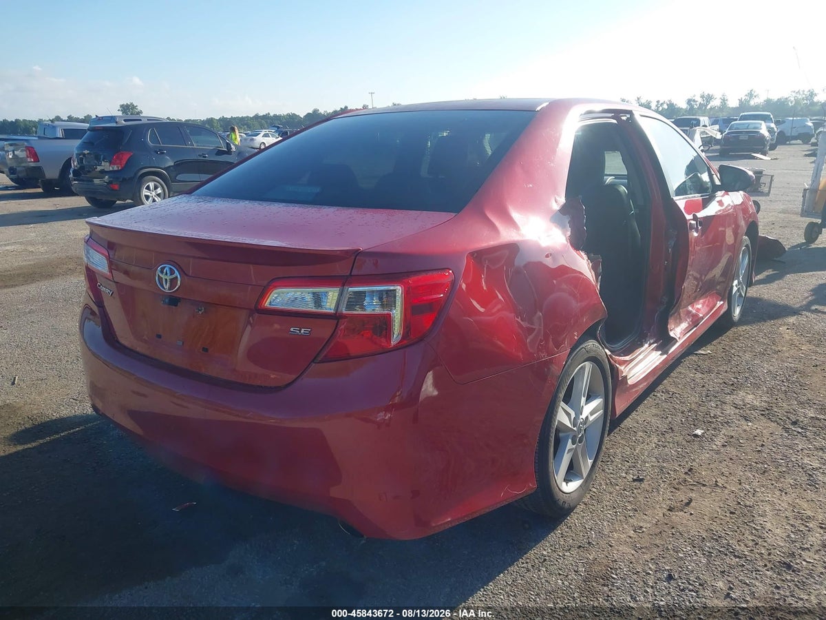 2012 TOYOTA CAMRY SE — снимка 4