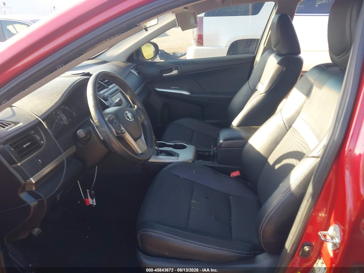 2012 TOYOTA CAMRY SE — снимка 5