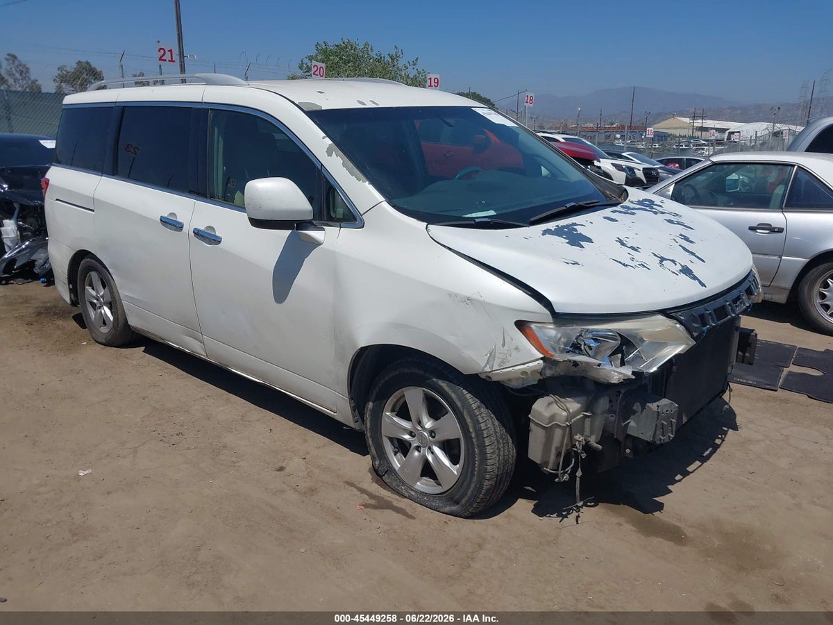 2012 NISSAN QUEST SV