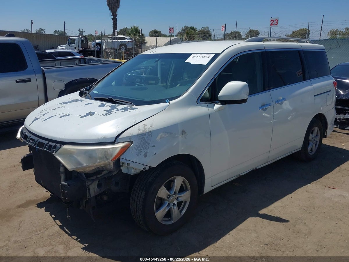 2012 NISSAN QUEST SV — снимка 2