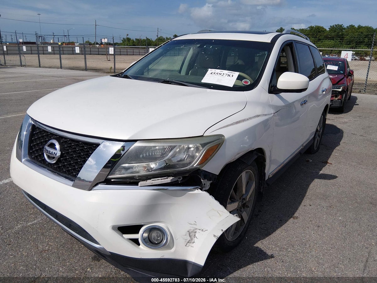 2014 NISSAN PATHFINDER PLATINUM — снимка 2