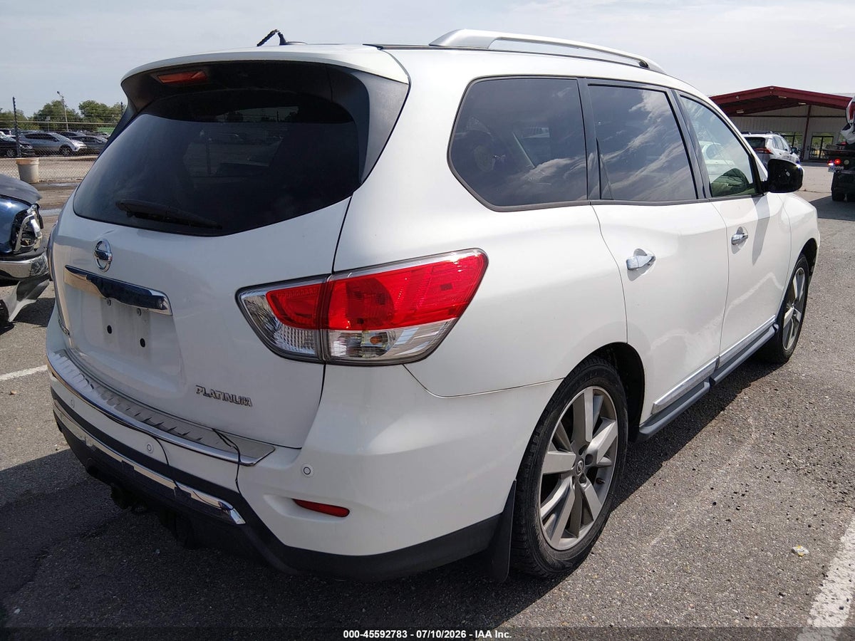 2014 NISSAN PATHFINDER PLATINUM — снимка 4