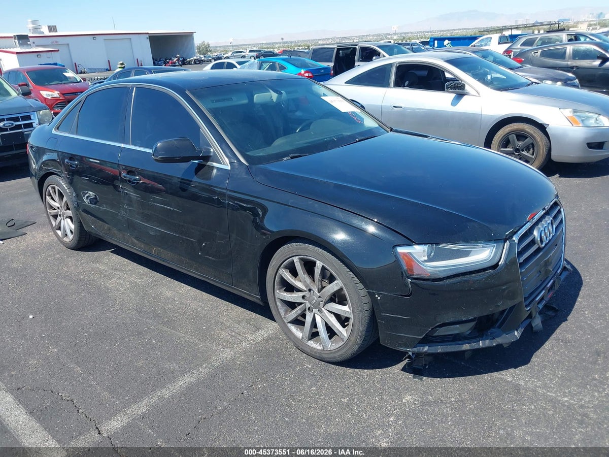 2013 AUDI A4 2.0T PREMIUM