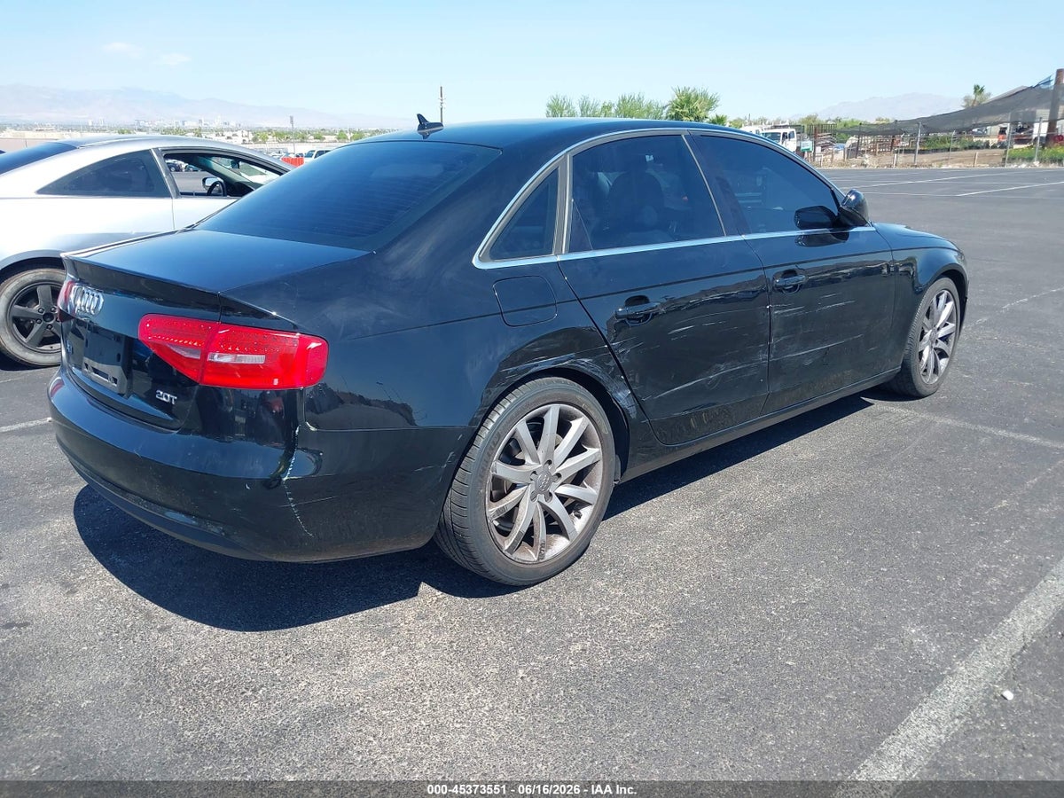 2013 AUDI A4 2.0T PREMIUM — снимка 4