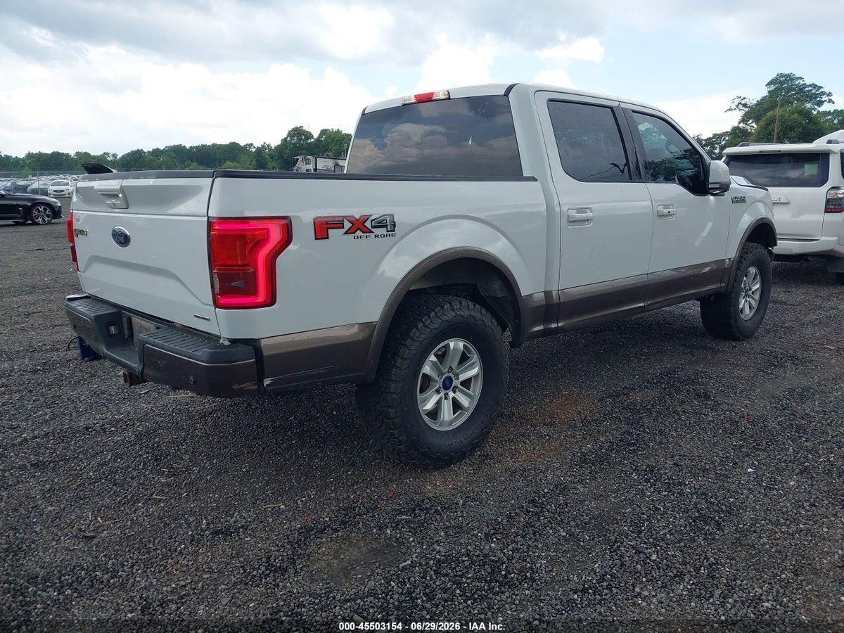 2015 FORD F-150 LARIAT — снимка 4