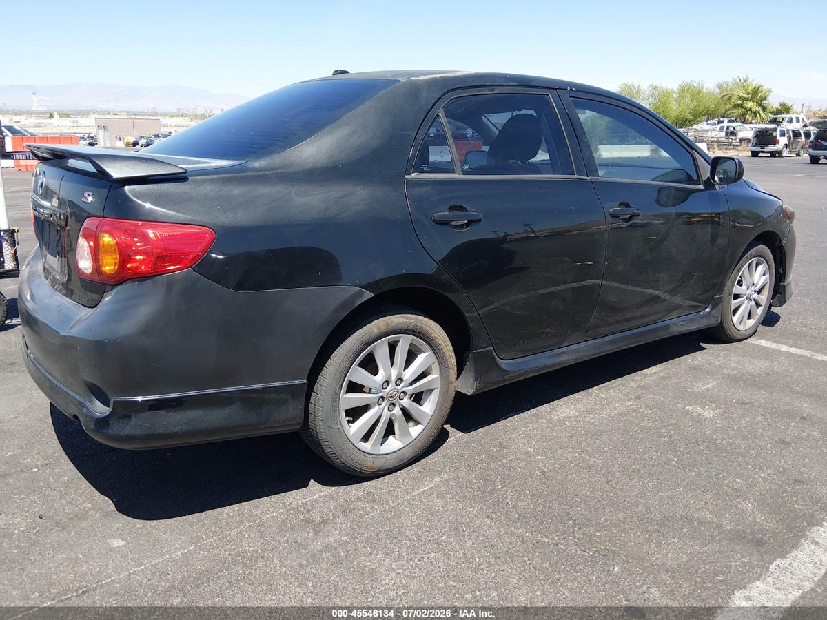 2010 TOYOTA COROLLA S — снимка 4