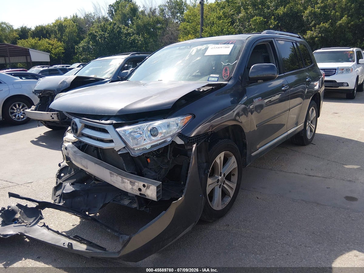 2013 TOYOTA HIGHLANDER LIMITED V6 — снимка 2