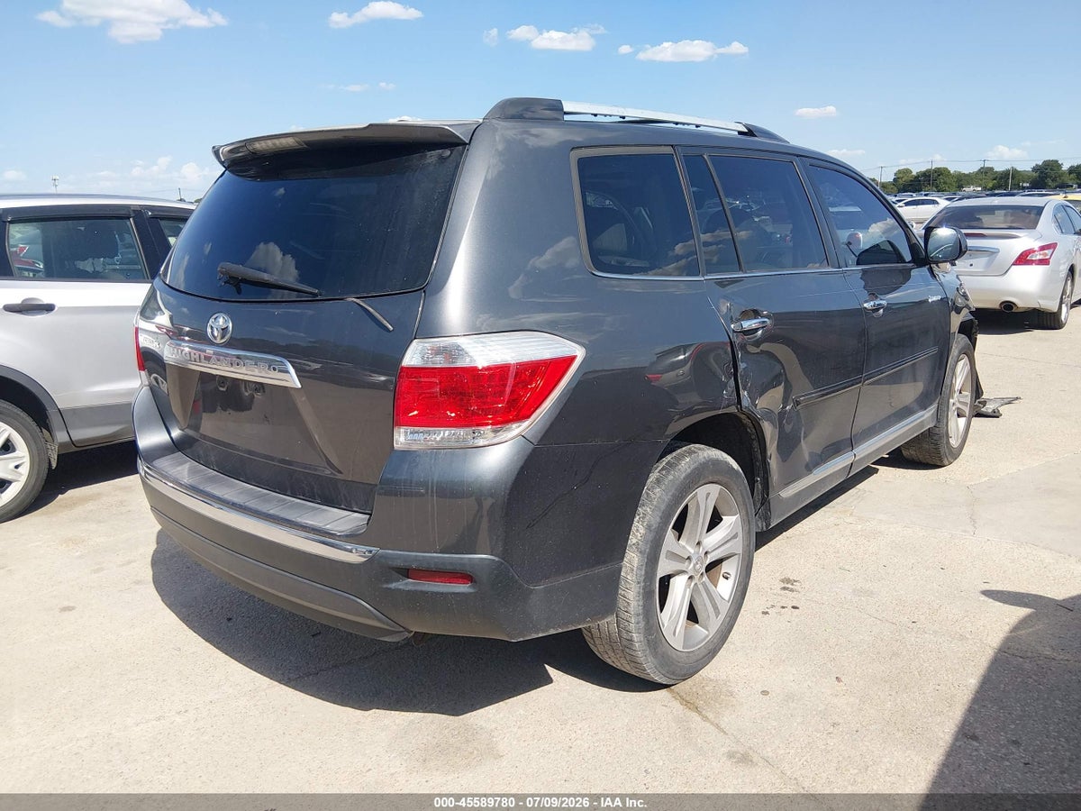 2013 TOYOTA HIGHLANDER LIMITED V6 — снимка 4